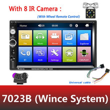 Load image into Gallery viewer, AMPrime Universal 2 din Car Multimedia Player Autoradio 2din Stereo 7" Touch Screen Video MP5 Player Auto Radio Backup Camera