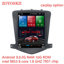 Load image into Gallery viewer, ZOYOSKII Android 10 os 10 inch IPS vetical HD screen car gps multimedia radio player for Chevrolet Cruze Daewoo Lacett 2009-2015
