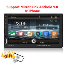 Load image into Gallery viewer, 2 Din Car Radio Bluetooth mirrorlink 2din Car Autoradio 7'' MP5 Player Car Backup Monitor Car Audio For Rearview Camera Remote
