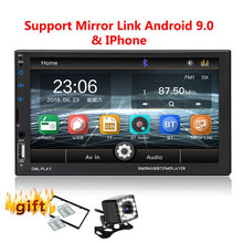 Load image into Gallery viewer, 2 Din Car Radio Bluetooth mirrorlink 2din Car Autoradio 7'' MP5 Player Car Backup Monitor Car Audio For Rearview Camera Remote
