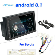 Load image into Gallery viewer, Podofo 2 din Car Radio 2.5D GPS Android Multimedia Player Universal 7" audio Navigation For Volkswagen Nissan Hyundai Kia Toyota
