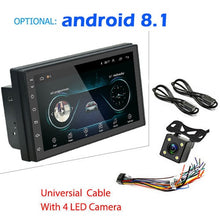Load image into Gallery viewer, Podofo 2 din Car Radio 2.5D GPS Android Multimedia Player Universal 7" audio Navigation For Volkswagen Nissan Hyundai Kia Toyota
