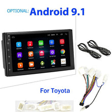 Load image into Gallery viewer, Podofo 2 din Car Radio 2.5D GPS Android Multimedia Player Universal 7" audio Navigation For Volkswagen Nissan Hyundai Kia Toyota
