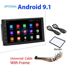 Load image into Gallery viewer, Podofo 2 din Car Radio 2.5D GPS Android Multimedia Player Universal 7" audio Navigation For Volkswagen Nissan Hyundai Kia Toyota
