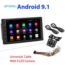 Load image into Gallery viewer, Podofo 2 din Car Radio 2.5D GPS Android Multimedia Player Universal 7" audio Navigation For Volkswagen Nissan Hyundai Kia Toyota
