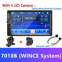 Load image into Gallery viewer, Podofo Android 2 Din Car Radio RAM 2GB+ ROM 32GB Android 7'' 2Din Car Radio Autoradio GPS Multimedia Player For Ford VW Golf
